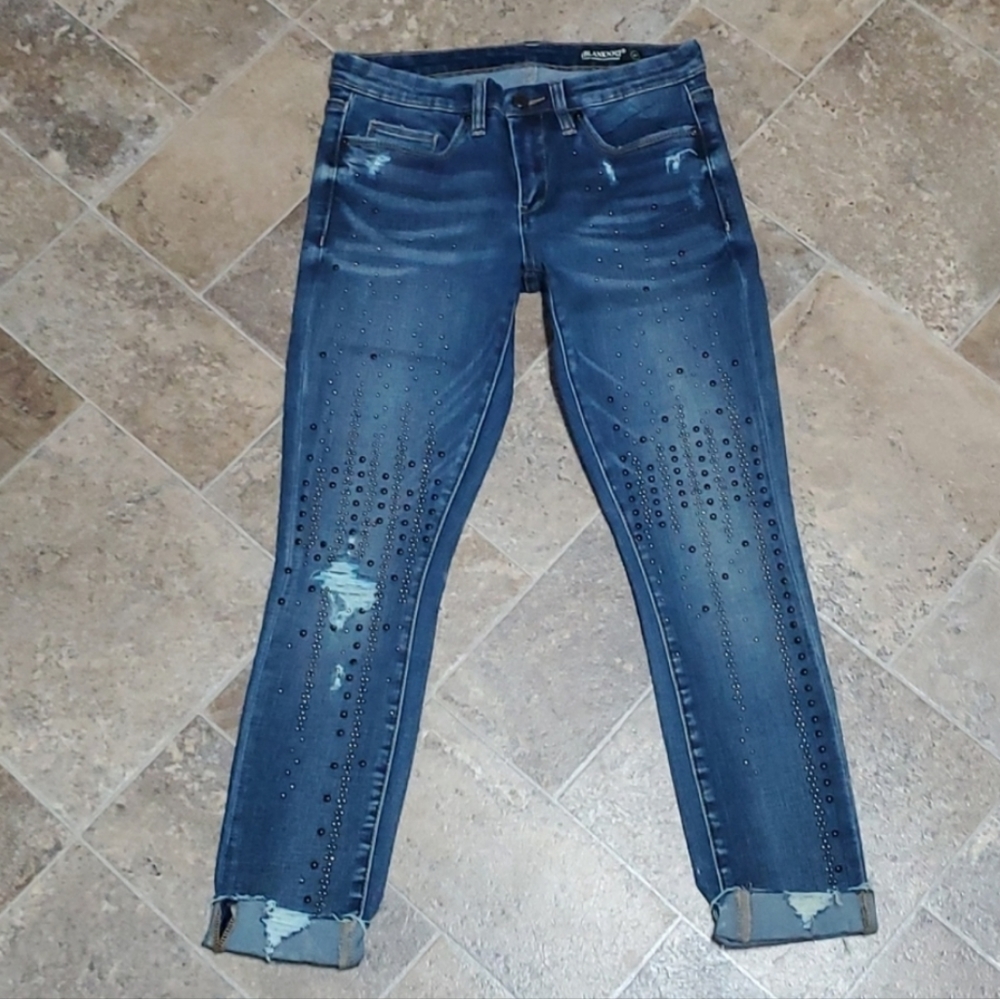 BLANK NYC Skinny Stretch Cropped Jeans